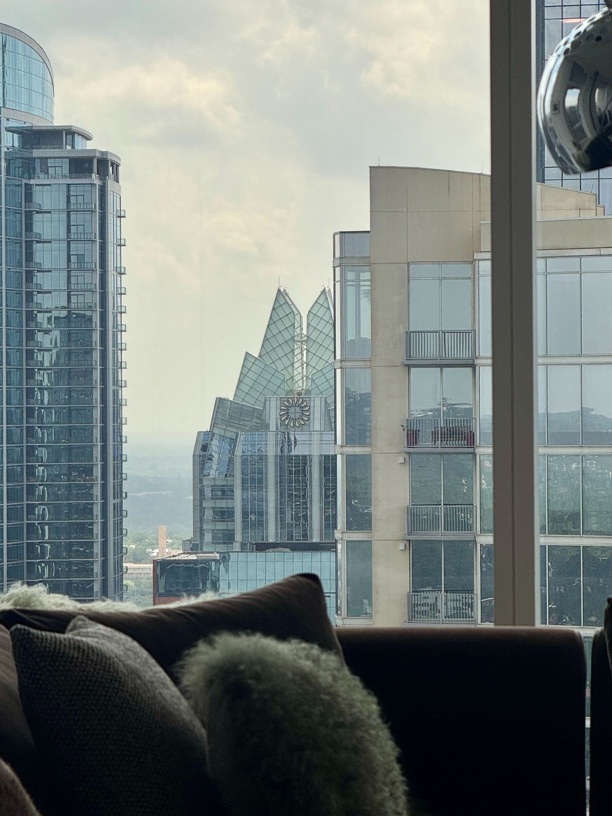 Downtown Austin - Views from my open house at Independent #4103