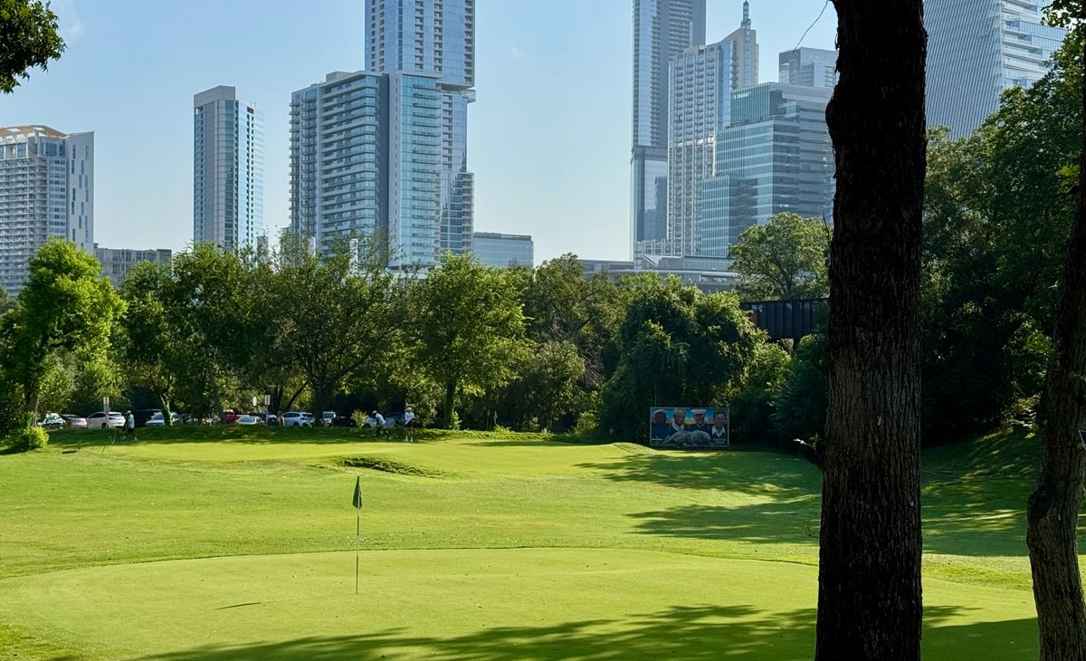 Downtown Austin - A weekday morning round at Butler Pitch and Putt is a great perk to downtown living!