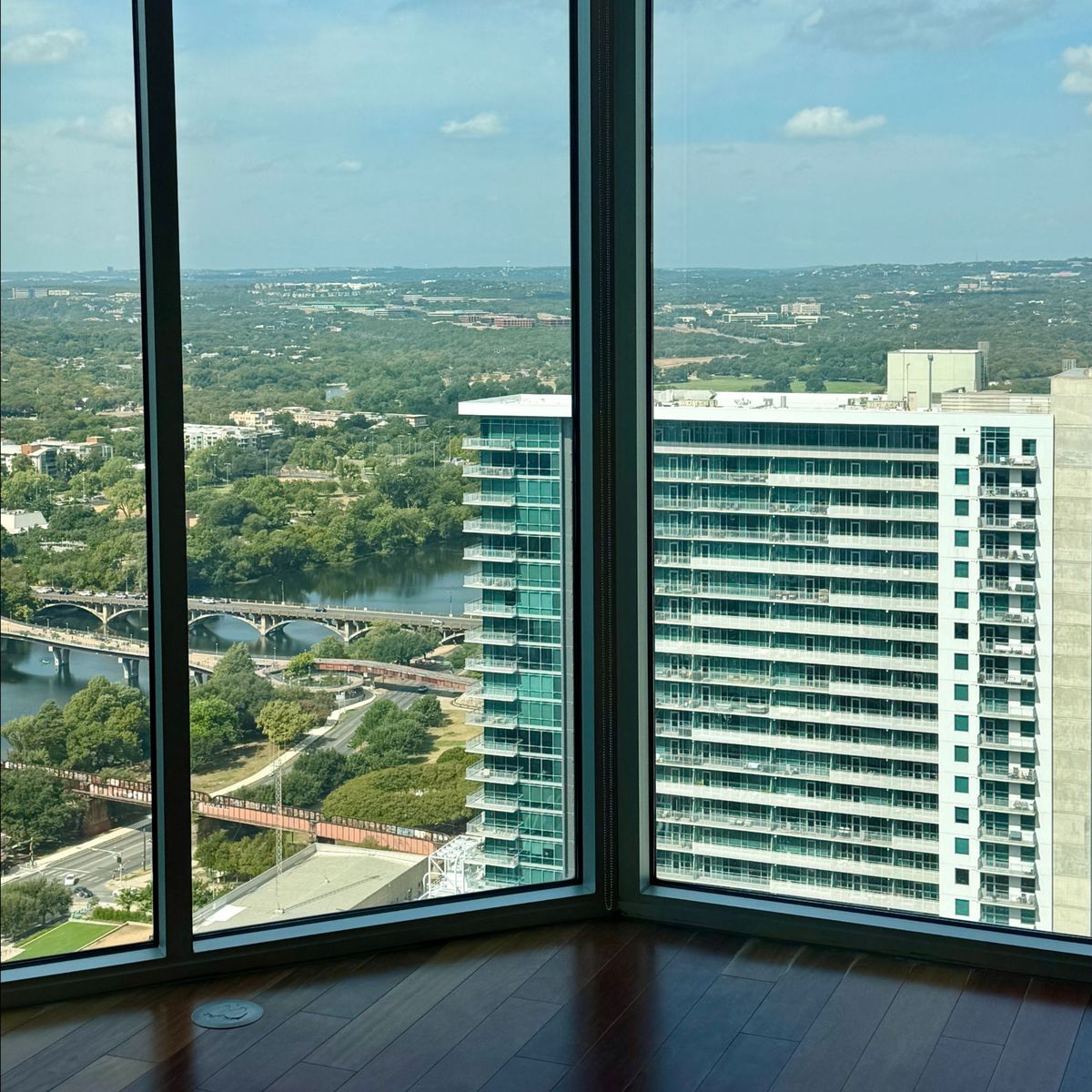 Downtown Austin - Can you spot Barton Springs from this 4 bedroom 360 Condo listing?